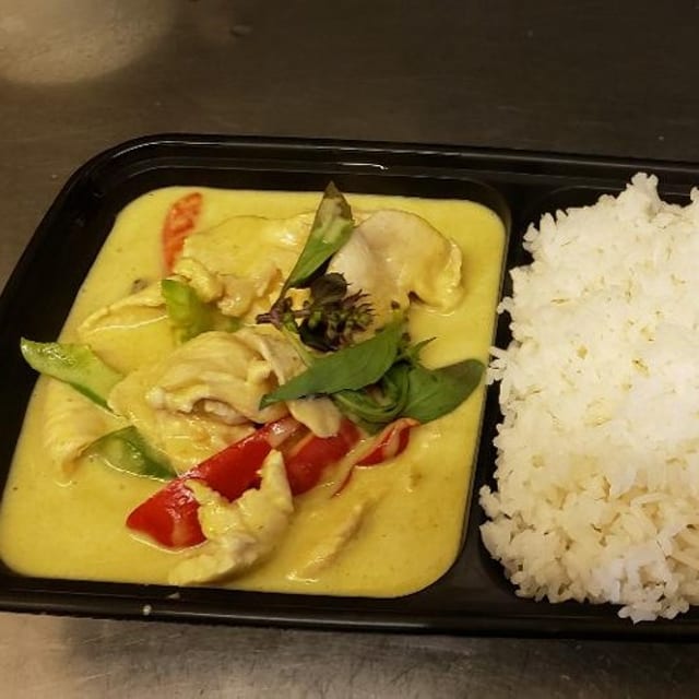 Green Curry-Lunch.