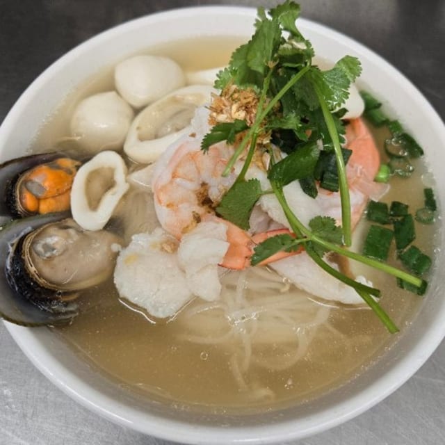 Seafood Noodle Soup.