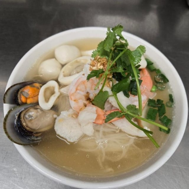 Tom Yum Noodle Soup.