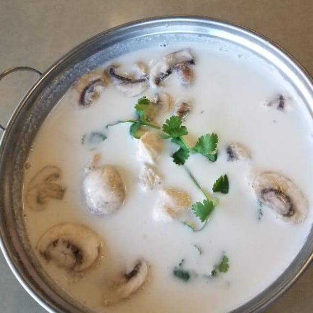 Tom Kha Large Meat Choice.
